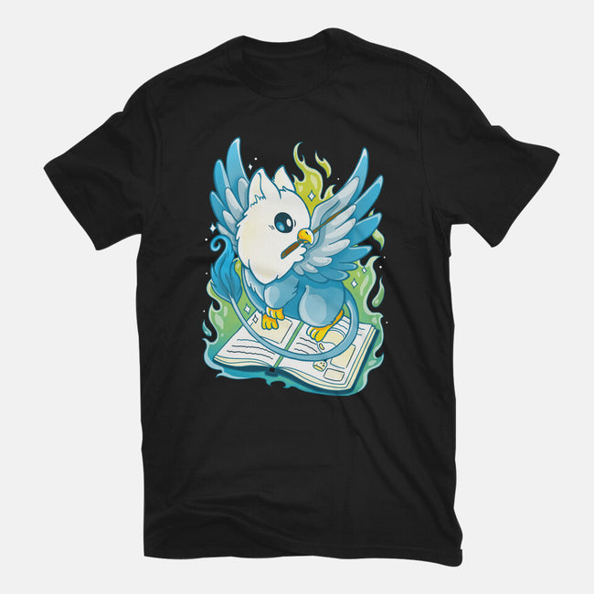 Magic Griffin-womens basic tee-Vallina84