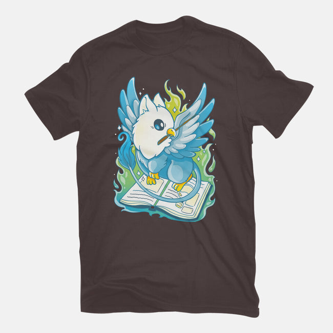 Magic Griffin-womens basic tee-Vallina84