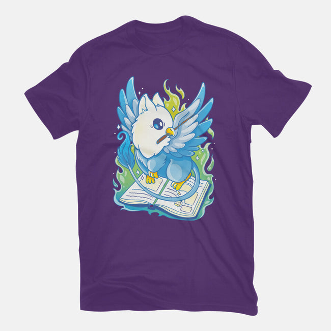 Magic Griffin-womens basic tee-Vallina84