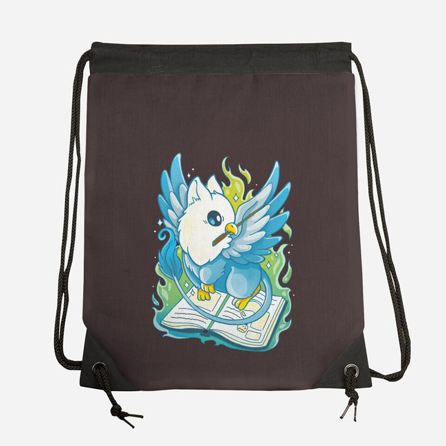 Magic Griffin-none drawstring bag-Vallina84