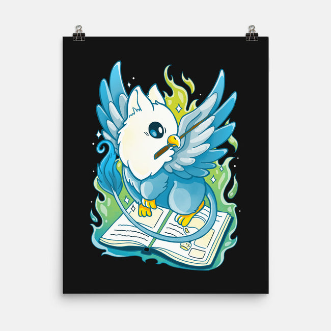 Magic Griffin-none matte poster-Vallina84