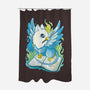 Magic Griffin-none polyester shower curtain-Vallina84