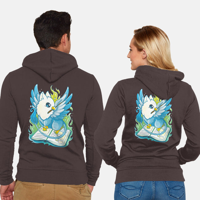 Magic Griffin-unisex zip-up sweatshirt-Vallina84