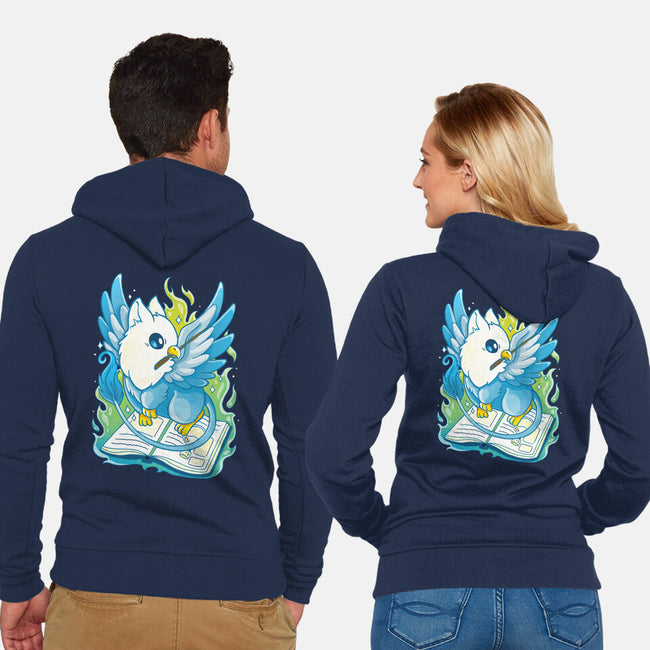 Magic Griffin-unisex zip-up sweatshirt-Vallina84