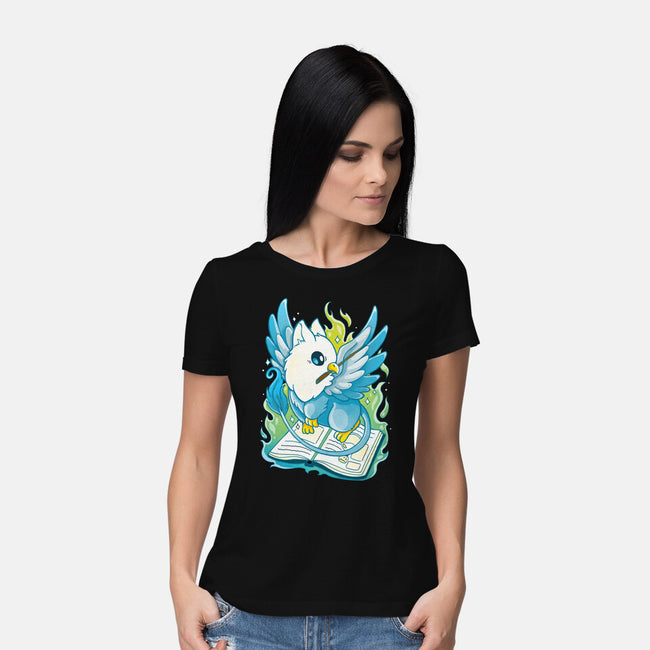 Magic Griffin-womens basic tee-Vallina84