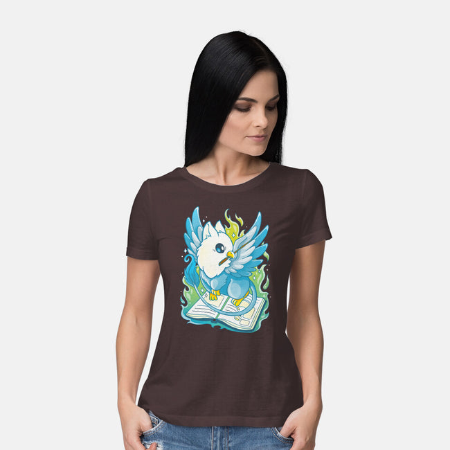 Magic Griffin-womens basic tee-Vallina84