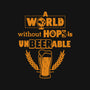 A World Without Hops-none stretched canvas-Boggs Nicolas