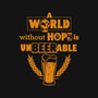 A World Without Hops-unisex baseball tee-Boggs Nicolas