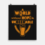 A World Without Hops-none matte poster-Boggs Nicolas