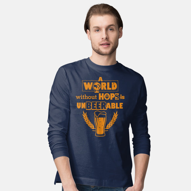 A World Without Hops-mens long sleeved tee-Boggs Nicolas