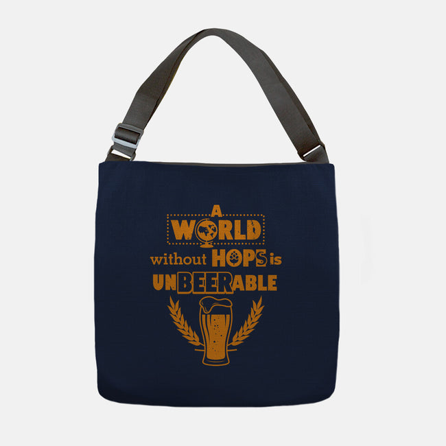 A World Without Hops-none adjustable tote-Boggs Nicolas