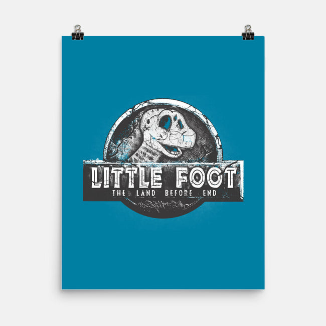 Littlefoot World-none matte poster-trheewood