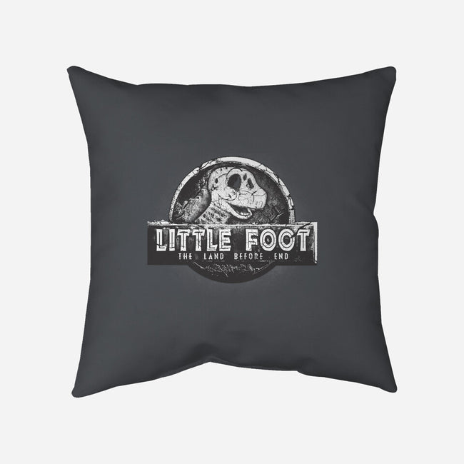Littlefoot World-none removable cover throw pillow-trheewood