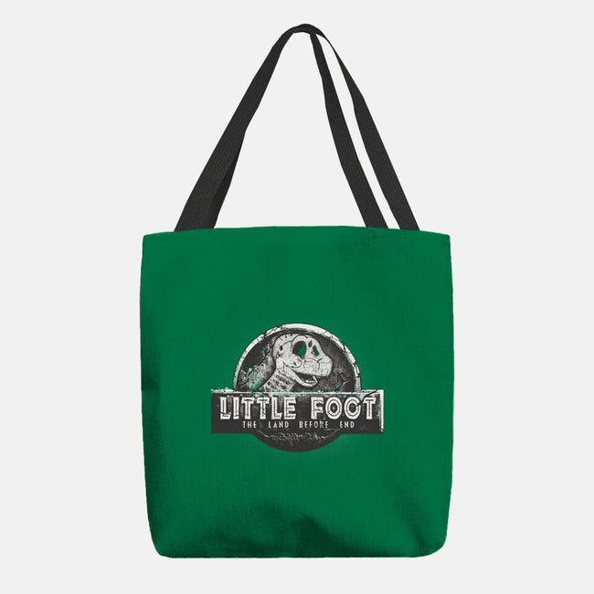 Littlefoot World-none basic tote-trheewood
