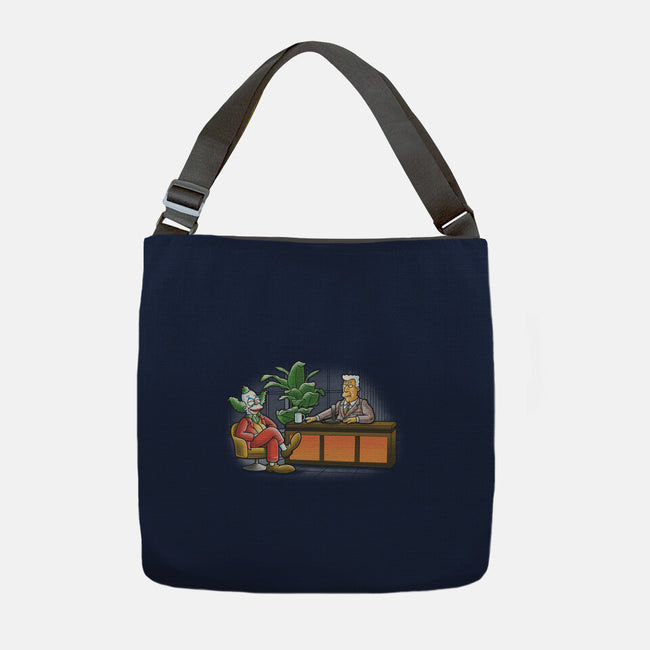 TVShow-none adjustable tote-trheewood