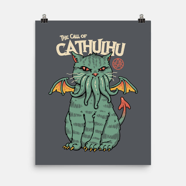 The Call of Cathulhu-none matte poster-vp021