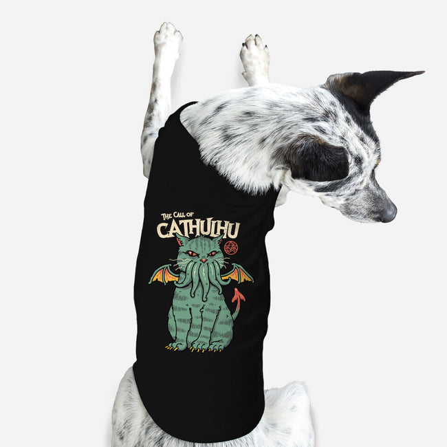 The Call of Cathulhu-dog basic pet tank-vp021