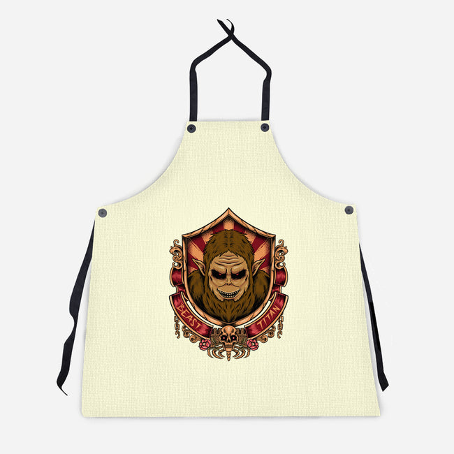 Beast Badge-unisex kitchen apron-spoilerinc