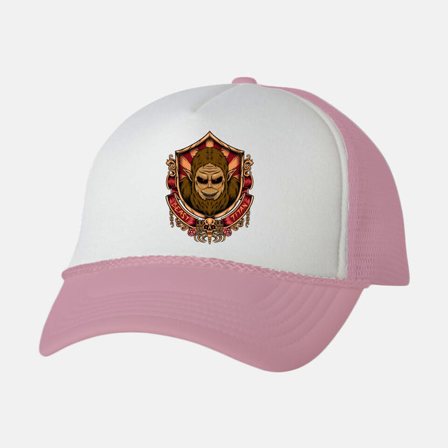 Beast Badge-unisex trucker hat-spoilerinc