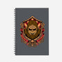 Beast Badge-none dot grid notebook-spoilerinc