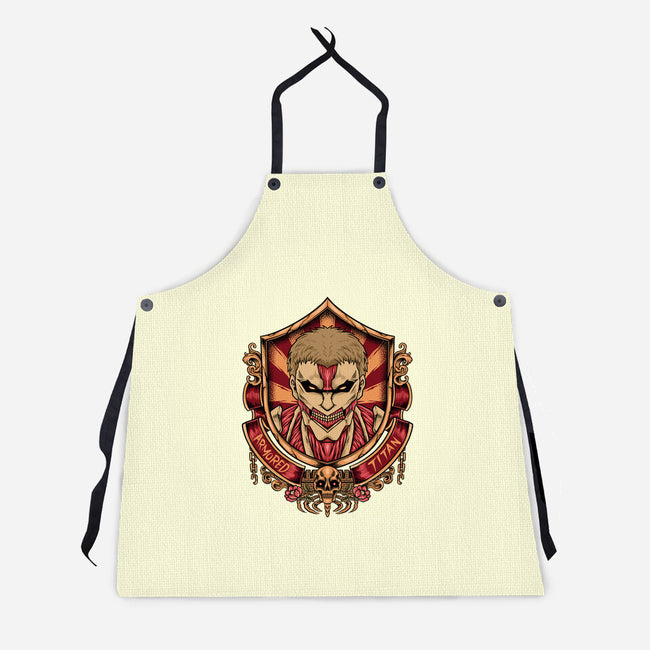 Armored Badge-unisex kitchen apron-spoilerinc