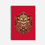 Armored Badge-none dot grid notebook-spoilerinc