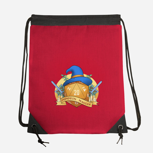 The Dungeon Master-none drawstring bag-FunkVampire