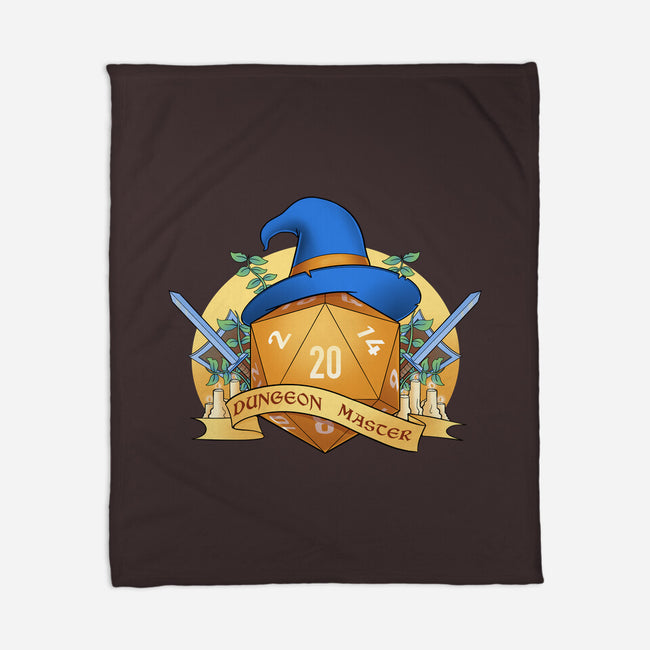 The Dungeon Master-none fleece blanket-FunkVampire