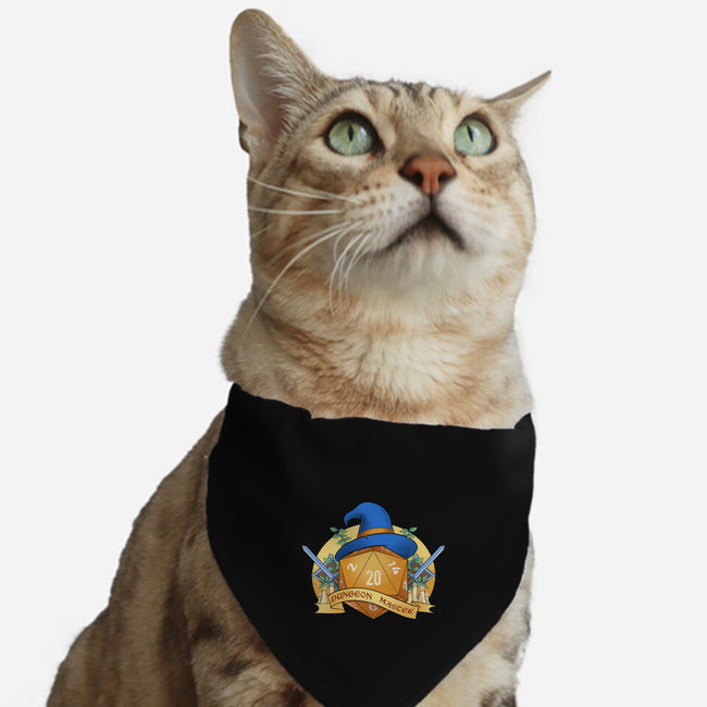 The Dungeon Master-cat adjustable pet collar-FunkVampire