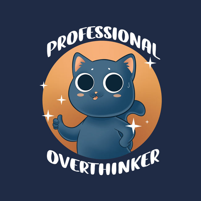 Professional Overthinker-none removable cover w insert throw pillow-FunkVampire