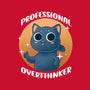 Professional Overthinker-none removable cover w insert throw pillow-FunkVampire