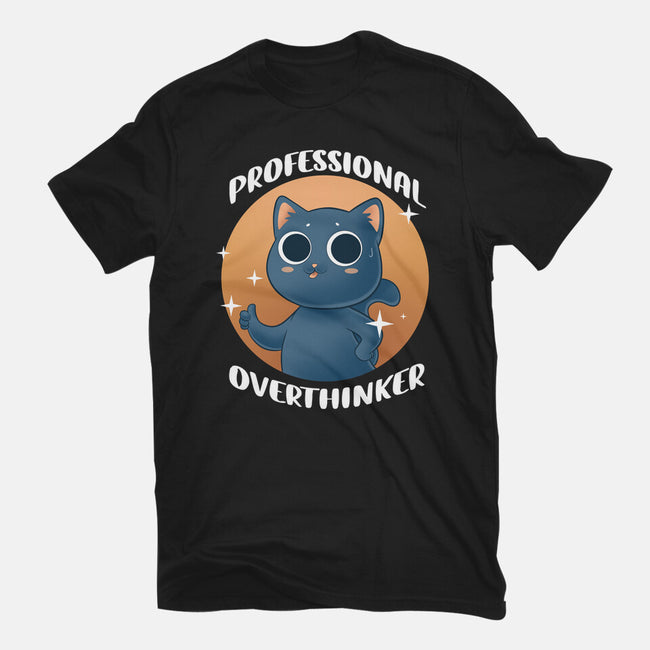 Professional Overthinker-womens basic tee-FunkVampire