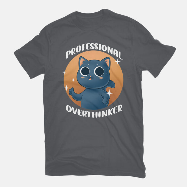 Professional Overthinker-womens basic tee-FunkVampire