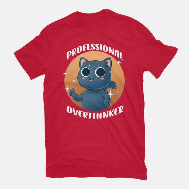 Professional Overthinker-womens basic tee-FunkVampire