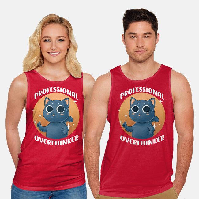 Professional Overthinker-unisex basic tank-FunkVampire