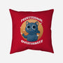 Professional Overthinker-none removable cover throw pillow-FunkVampire