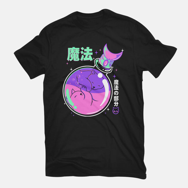 Poison Magicat-womens fitted tee-Douglasstencil
