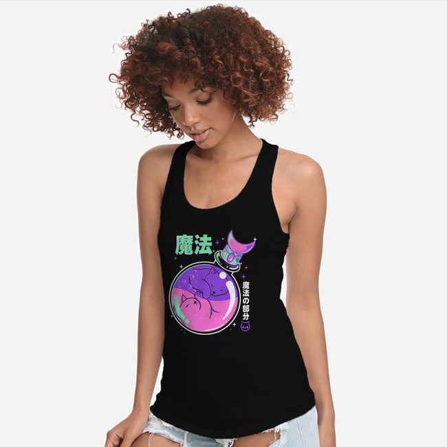 Poison Magicat-womens racerback tank-Douglasstencil