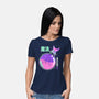 Poison Magicat-womens basic tee-Douglasstencil