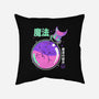 Poison Magicat-none removable cover w insert throw pillow-Douglasstencil