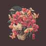 Blossom In Grave-none removable cover w insert throw pillow-eduely