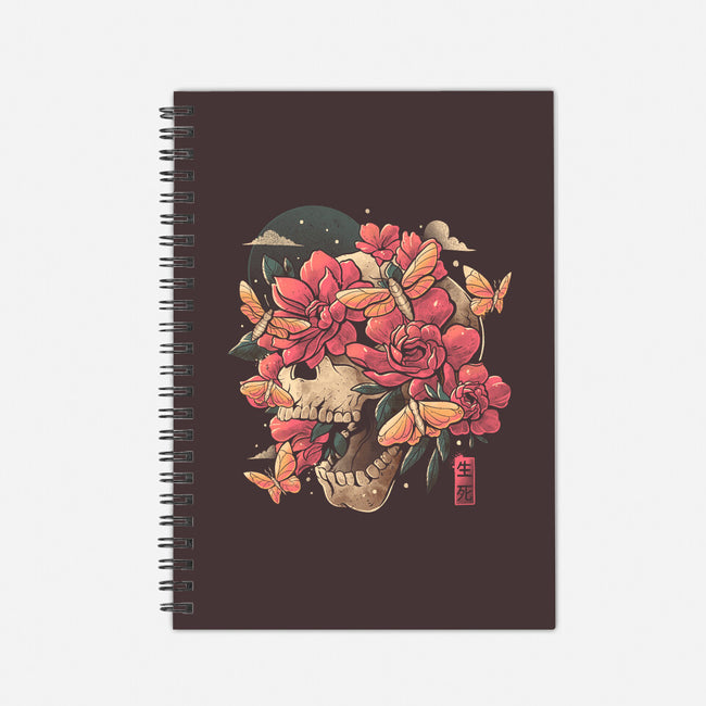 Blossom In Grave-none dot grid notebook-eduely