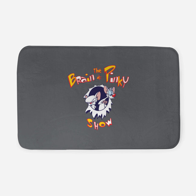 The Brain And Pinky Show-none memory foam bath mat-dalethesk8er