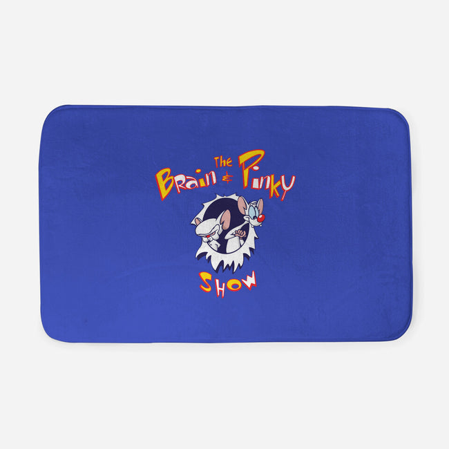 The Brain And Pinky Show-none memory foam bath mat-dalethesk8er