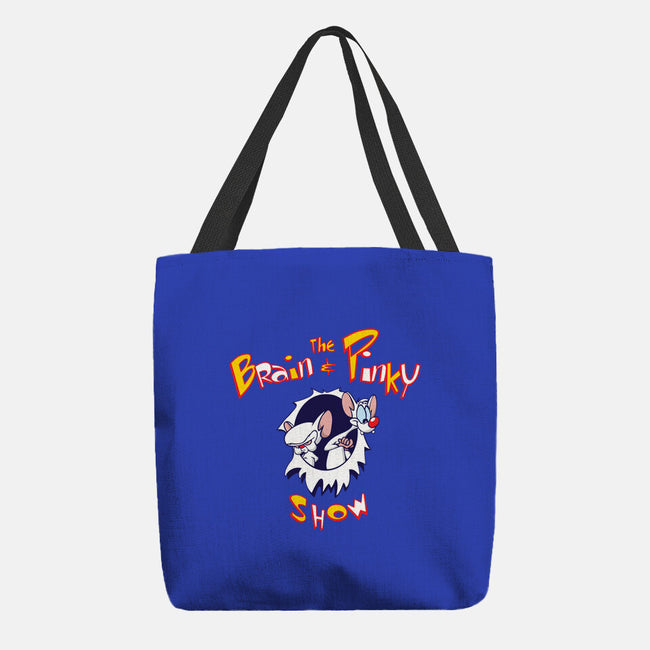 The Brain And Pinky Show-none basic tote-dalethesk8er