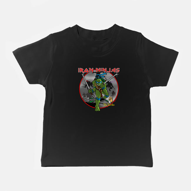 Iron Ninjas-baby basic tee-Boggs Nicolas