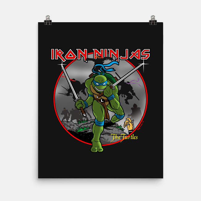 Iron Ninjas-none matte poster-Boggs Nicolas