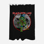 Iron Ninjas-none polyester shower curtain-Boggs Nicolas