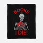 Books Til I Die-none fleece blanket-turborat14