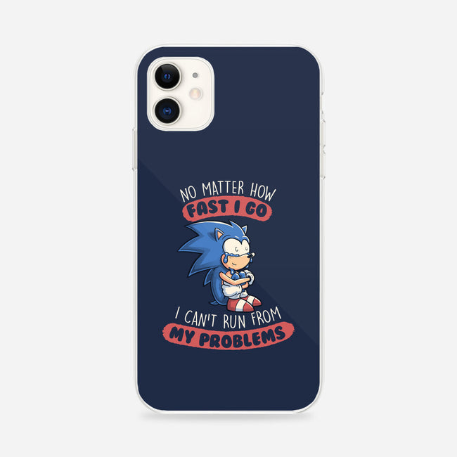 I Can't Run From My Problems-iphone snap phone case-koalastudio